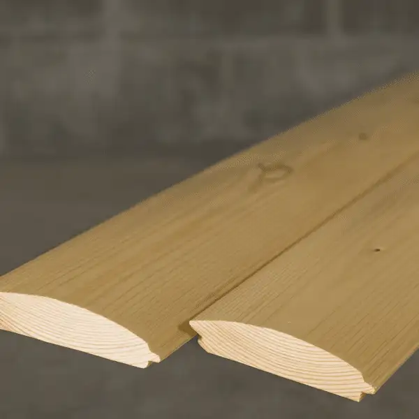 Lambriu semirotund 16x125x4000 mm – eleganță naturală și rezistență pentru orice proiect